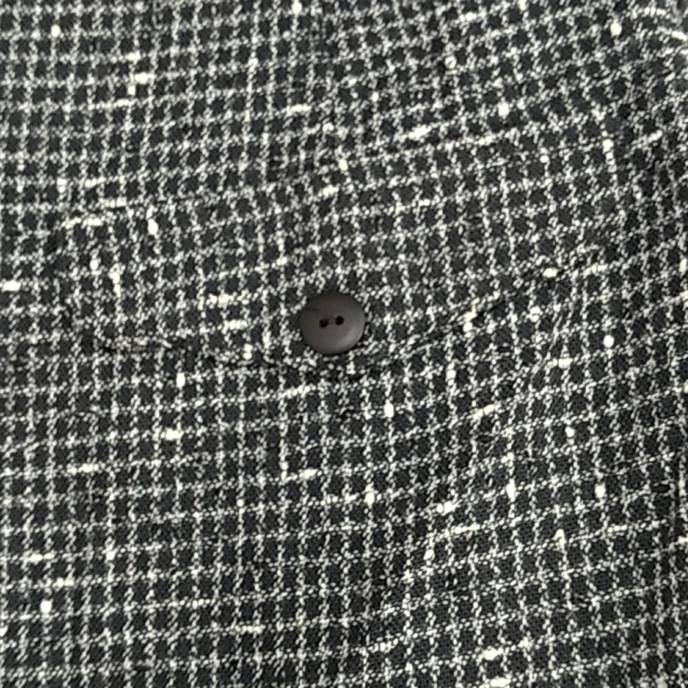 80s Tweed Vintage Skirt with Pleats and Pockets, can wear a Belt with the Skirt - Picture 6 of 8
